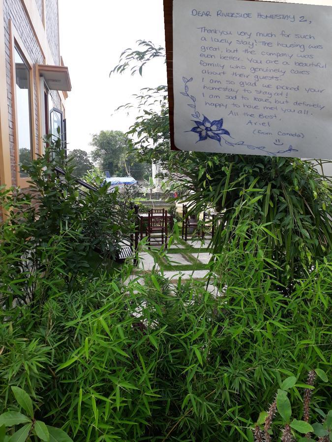 Ninh Binh Riverside Homestay 2 Bagian luar foto